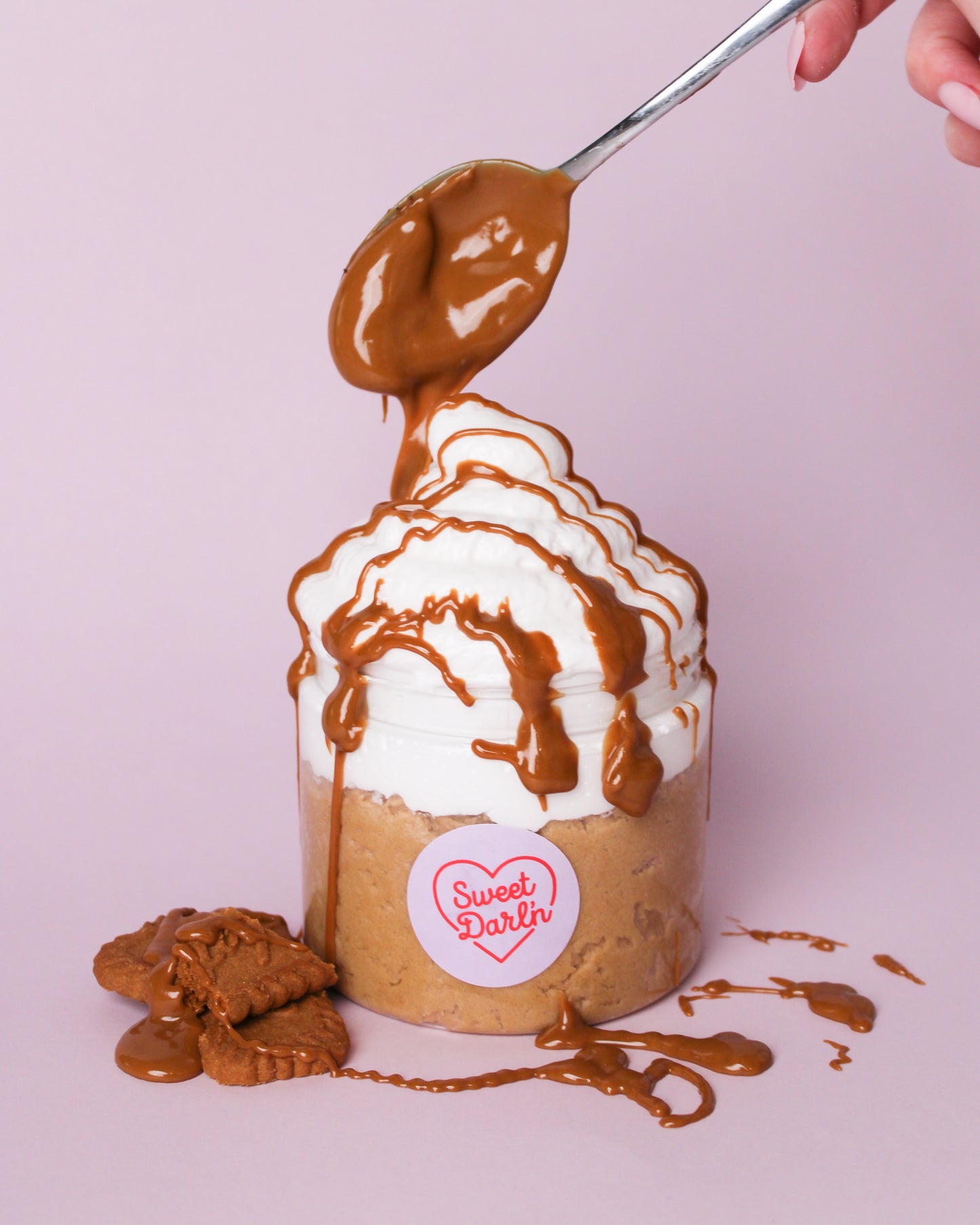 Caramel Cookie Bikkie Batter