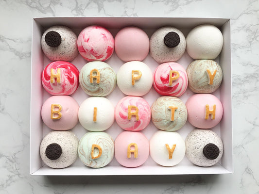 "Happy Birthday" Marshmallows 20 Box